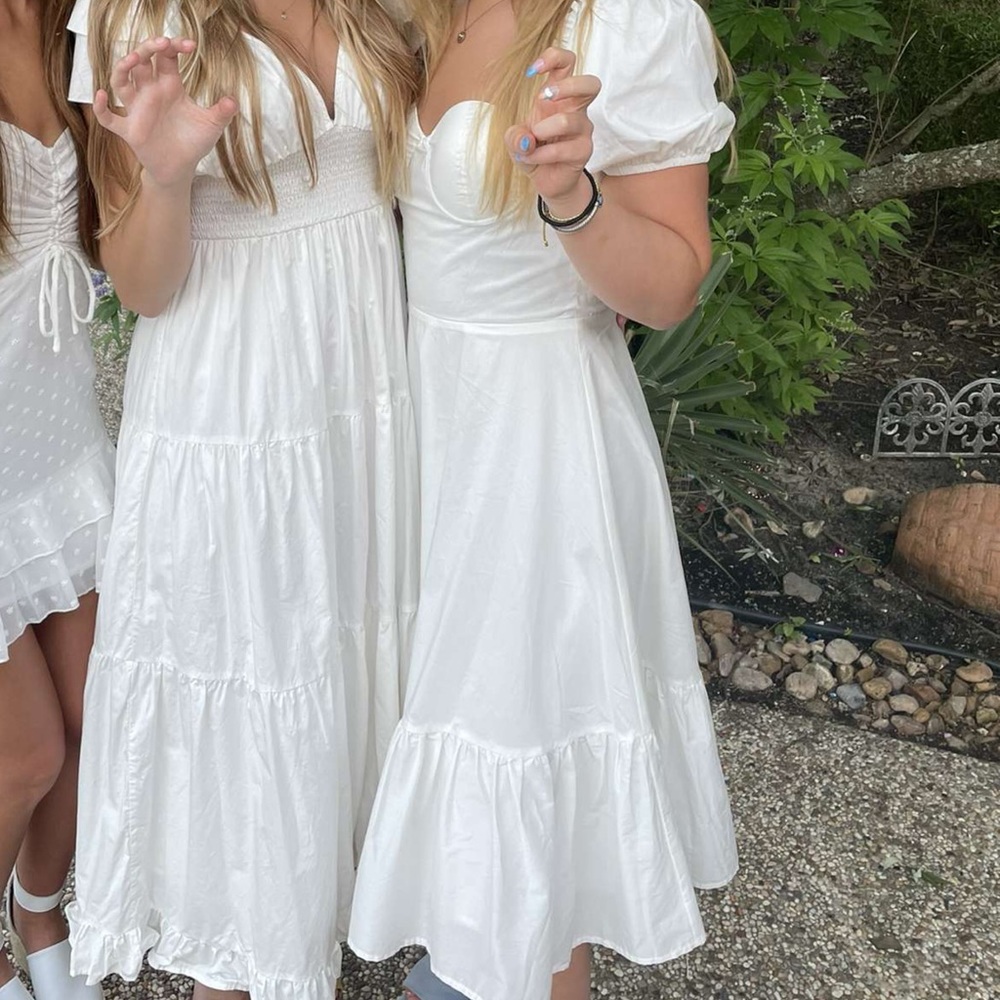 white maxi dress